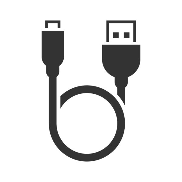 Datalogic Kábel, USB-C, 2.4m spirál, fekete